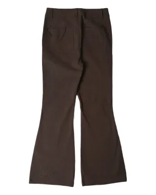 House of Sunny évasé trousers - Brown - サムネイル2