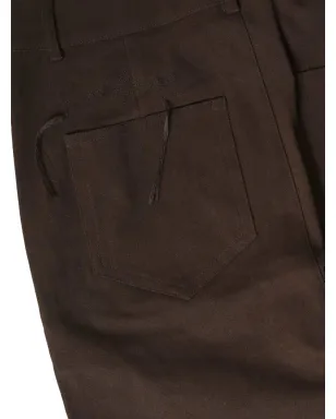 House of Sunny évasé trousers - Brown - サムネイル3