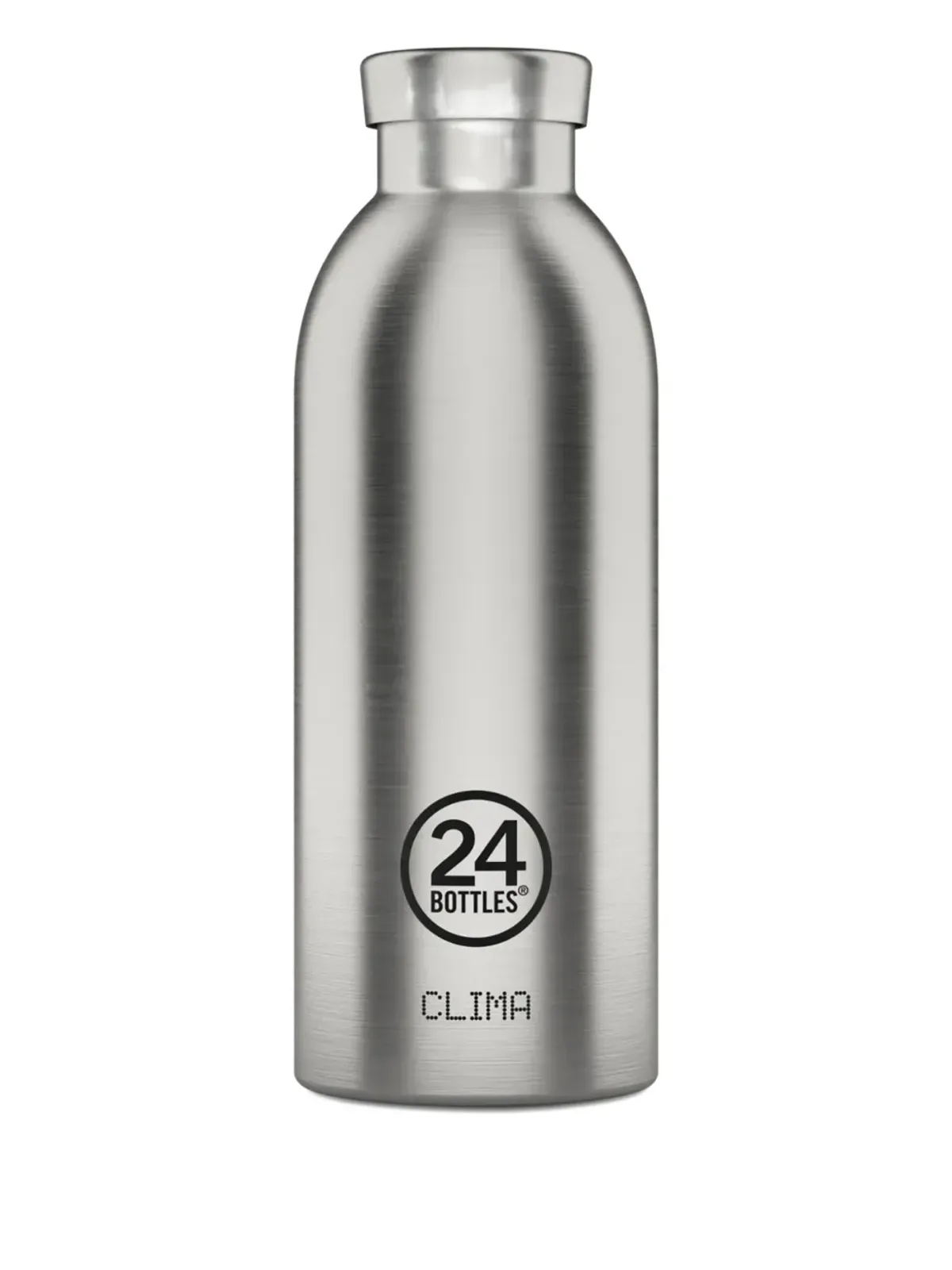 24bottles Clima ブラッシュドスチールボトル - 画像1