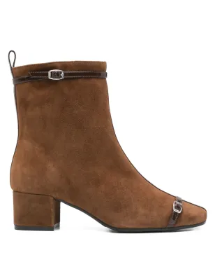 Carel Paris バックルディテール スエード アンクルブーツ - サムネイル1