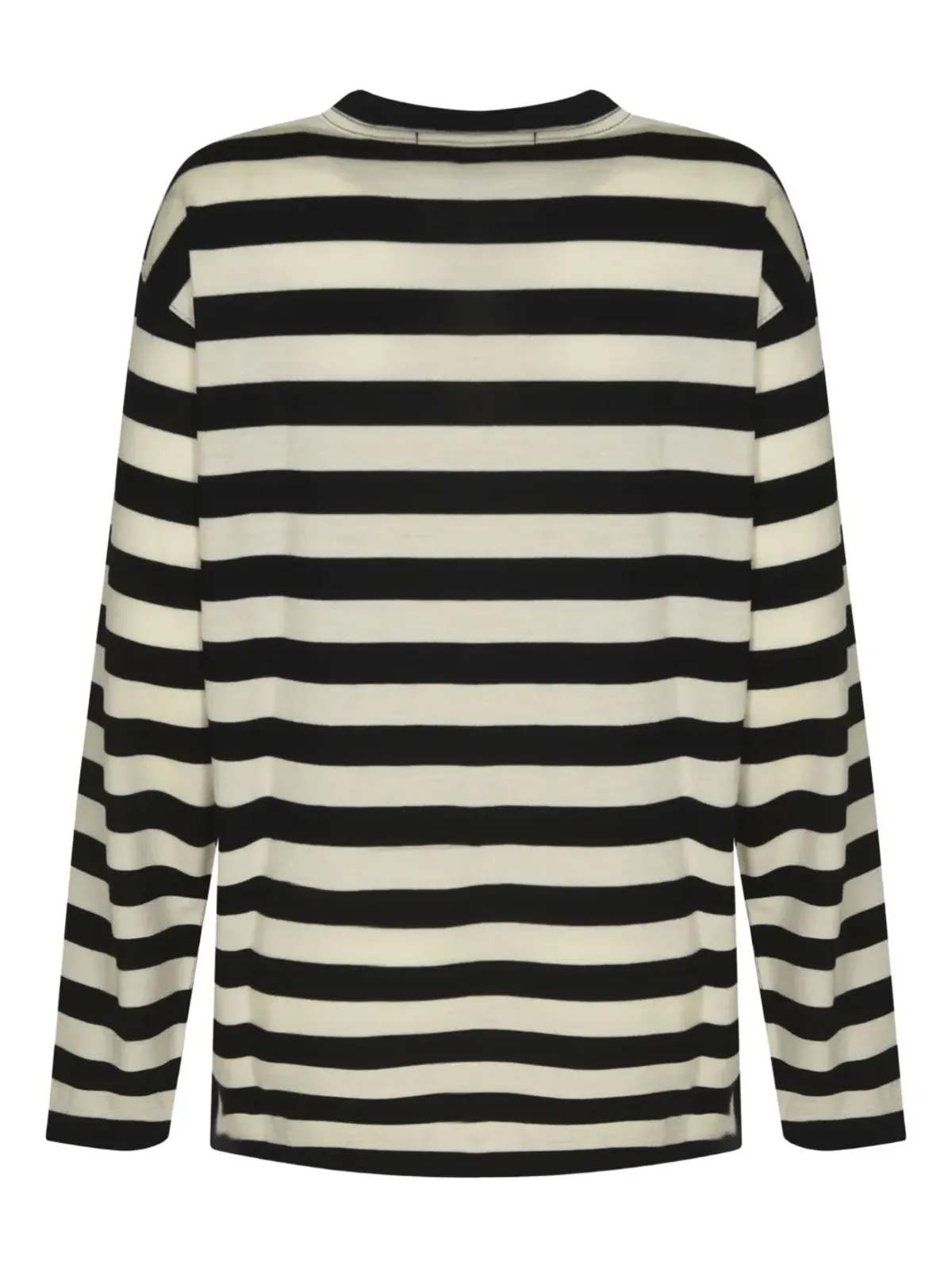 Junya Watanabe stripe long-sleeve T-shirt - Black - 画像2
