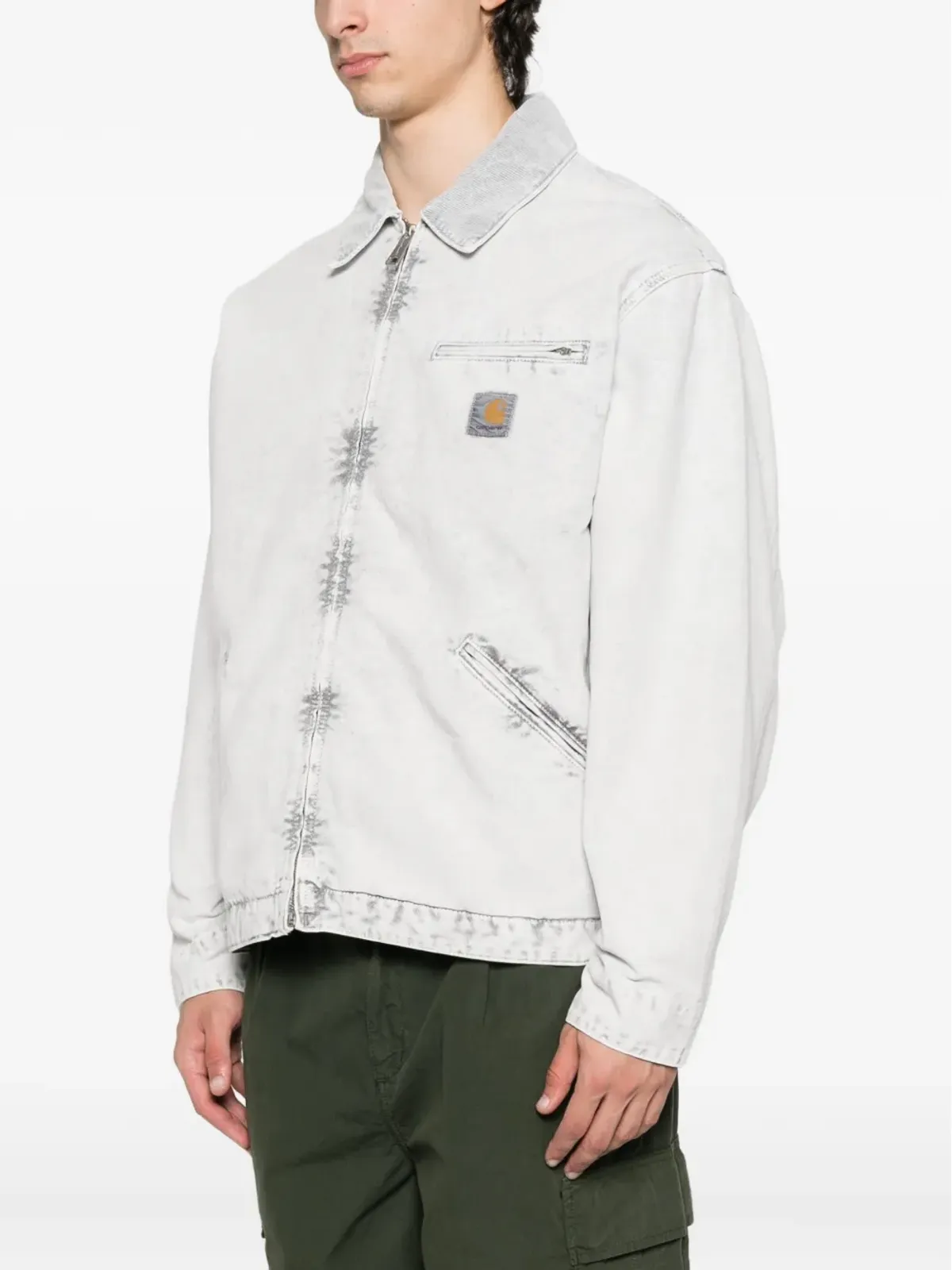 Carhartt WIP OG Detroit オーガニックコットン ジャケット グレー - 画像3
