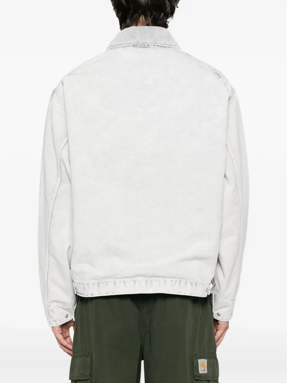 Carhartt WIP OG Detroit オーガニックコットン ジャケット グレー - 画像4