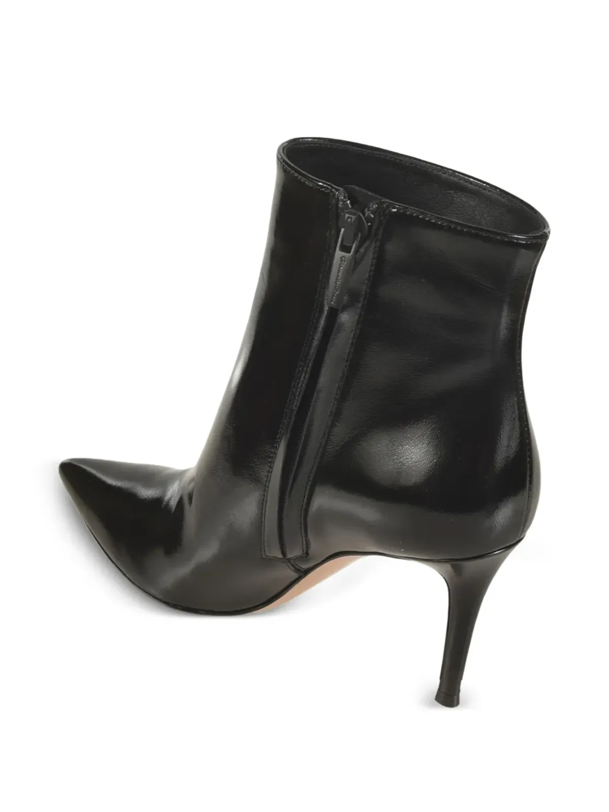 Gianvito Rossi ポインテッドトゥ スティレット ブーツ - 画像3
