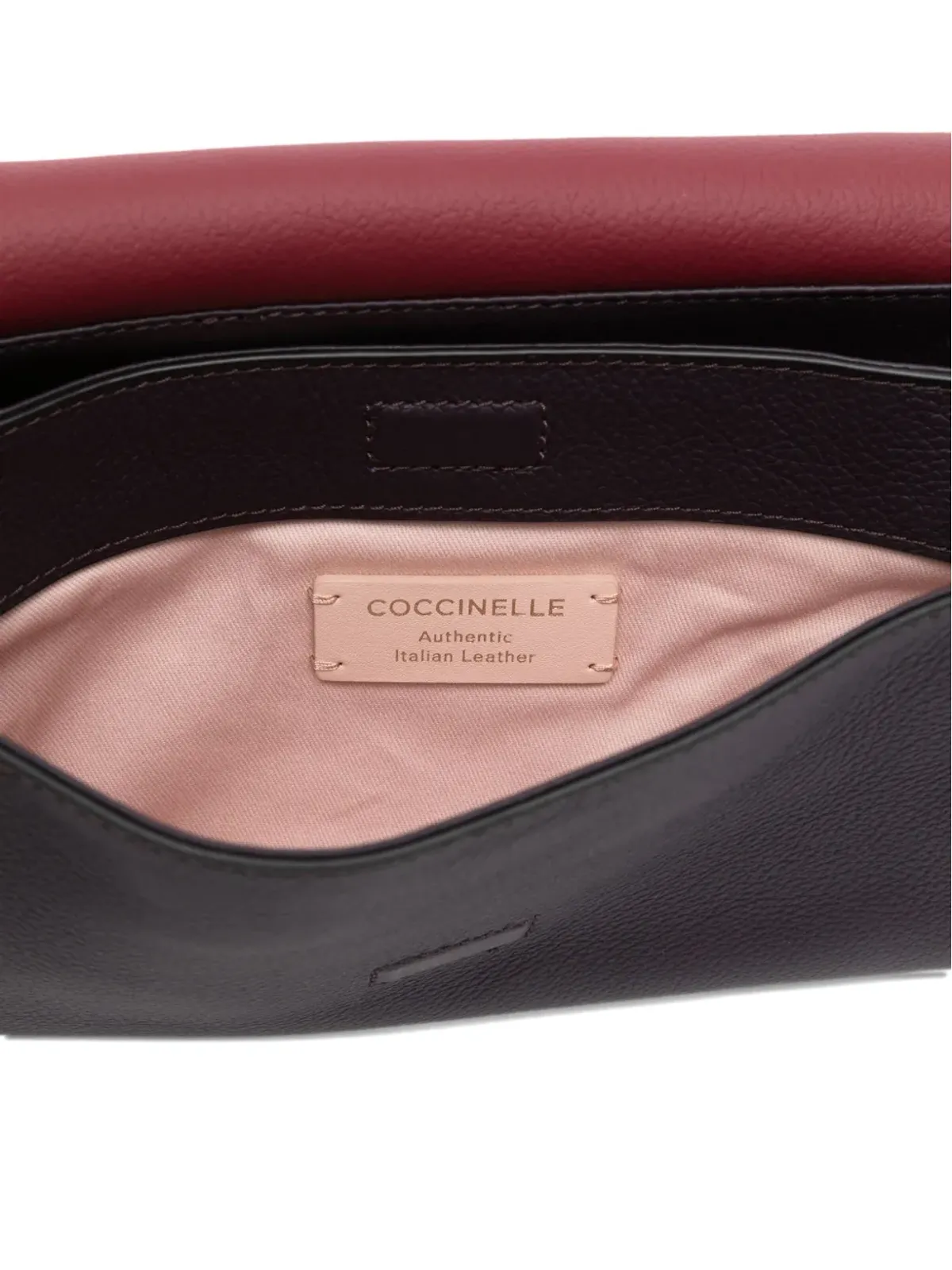 Coccinelle ボヘム レザー ショルダーバッグ - 画像5