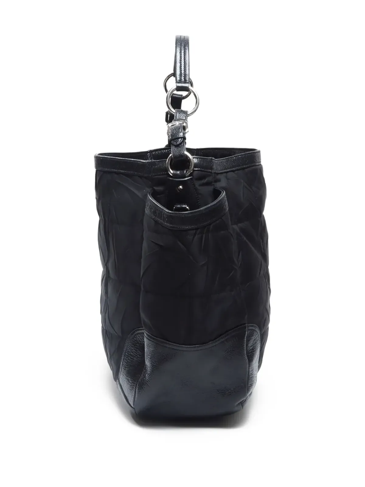 Prada ビンテージ 2000-2020年代 キルティングパネルドショルダーバッグ - 画像4
