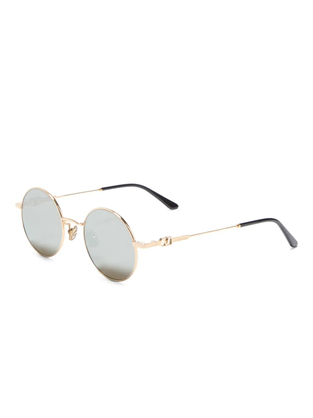 VALENTINO GARAVANI EYEWEAR round-frame mirrored sunglasses - 画像2