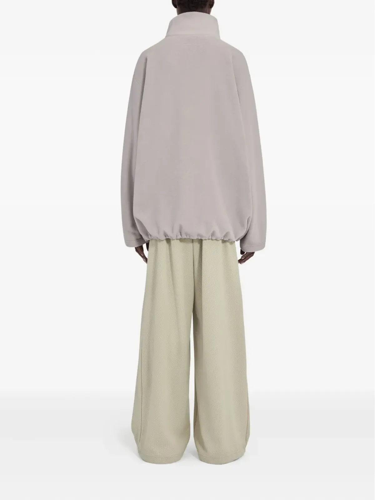MM6 Maison Margiela X Salomon ドローストリングフリース長袖Tシャツ - 画像4