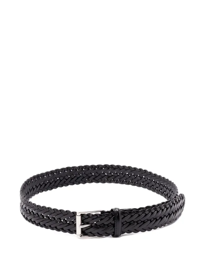 Anderson's Anderson's 編み込みレザーベルトの商品画像