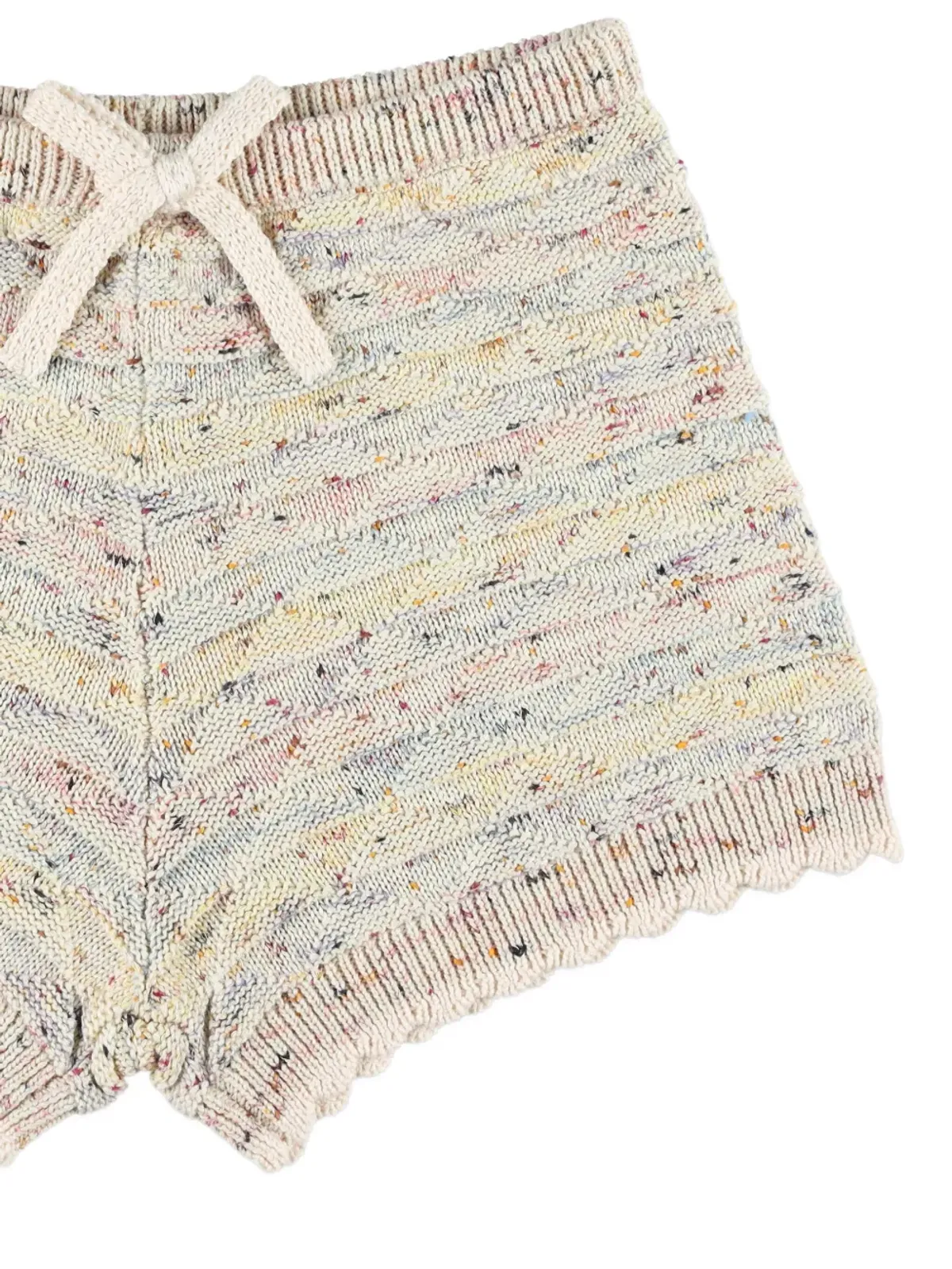 ZIMMERMANN Kids Rhiannon 斑点ニットショーツ - 画像3