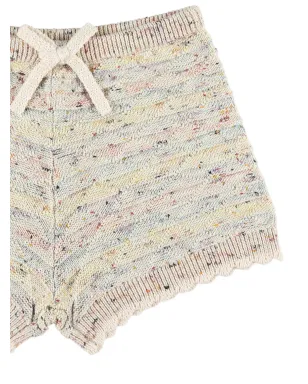 ZIMMERMANN Kids Rhiannon 斑点ニットショーツ - サムネイル3