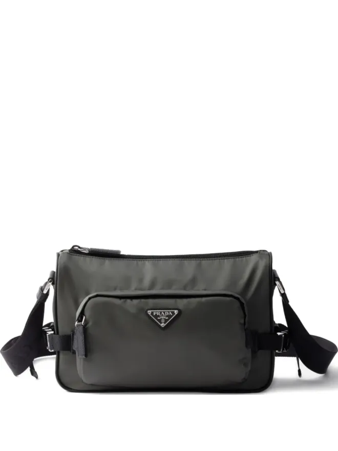 Prada Prada ミディアム トライアングル ロゴ メッセンジャーバッグの商品画像