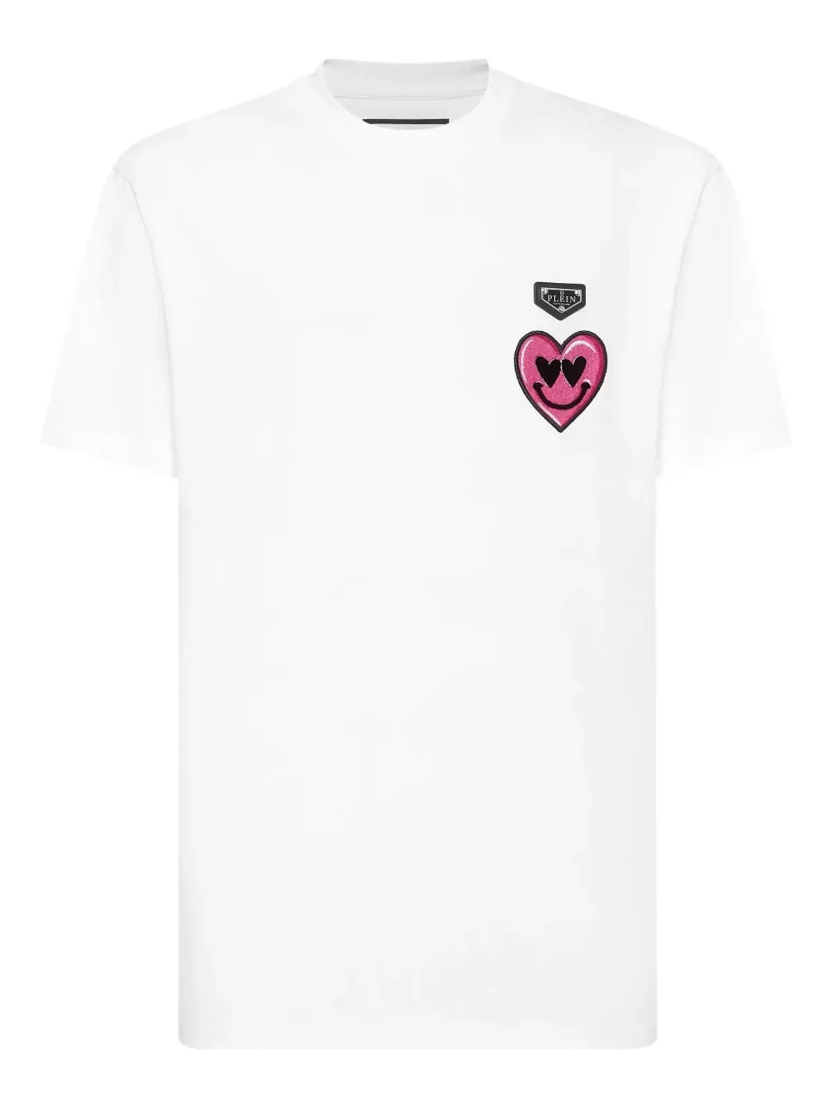 Philipp Plein スマイルパッチTシャツ - ホワイト - 画像1