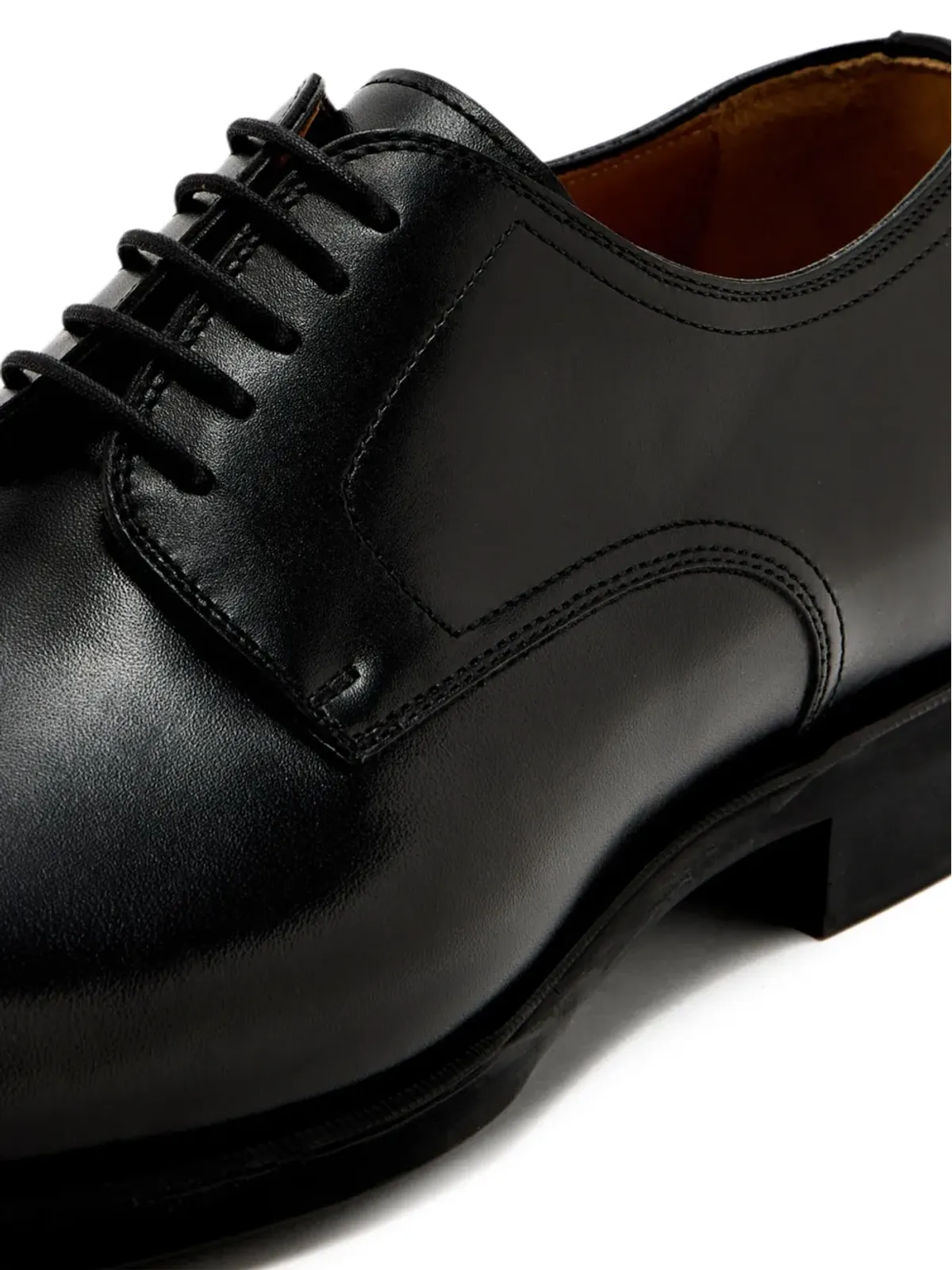 Magnanni レザー ダービーシューズ - ブラック - 画像2