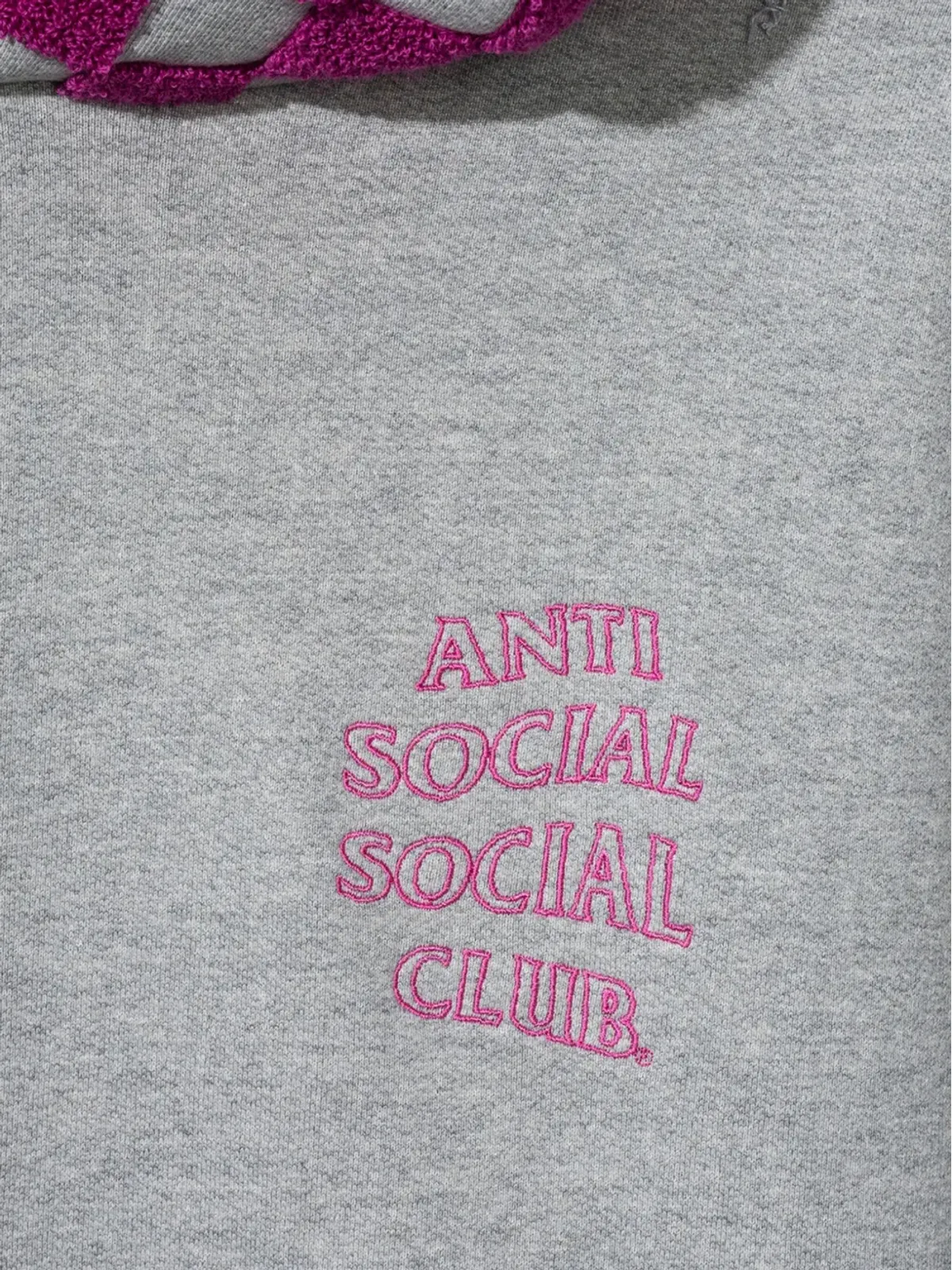 Anti Social Social Club チェック柄フーディ - 画像3