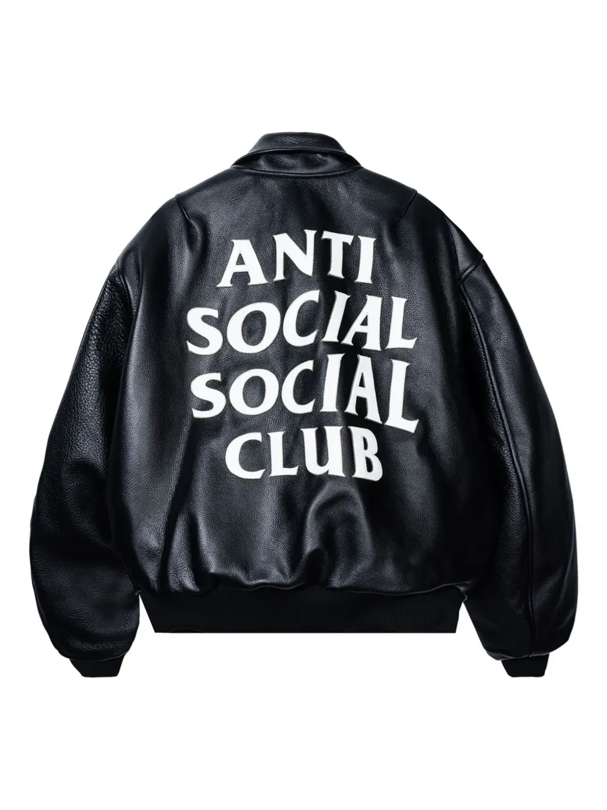 Anti Social Social Club ロゴプリント ボンバージャケット - 画像2