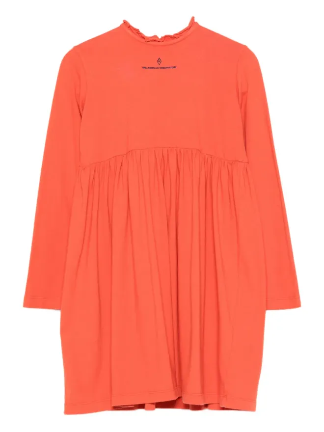 The Animals Observatory The Animals Observatory ロゴプリントミニドレスの商品画像