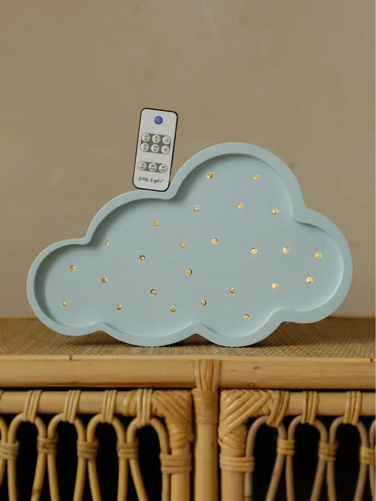 Little Lights 雲形の装飾ランプ - 画像2