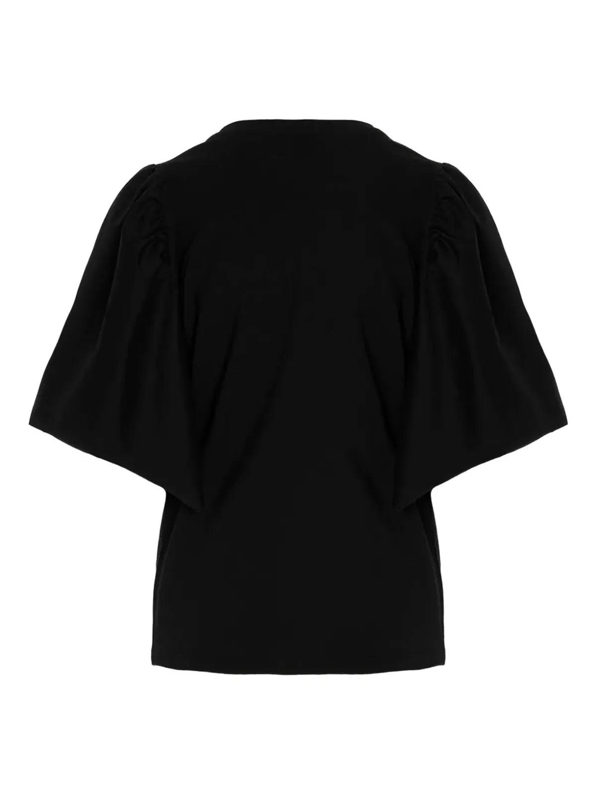 LE TWINS パフドショルダーTシャツ ブラック - 画像2