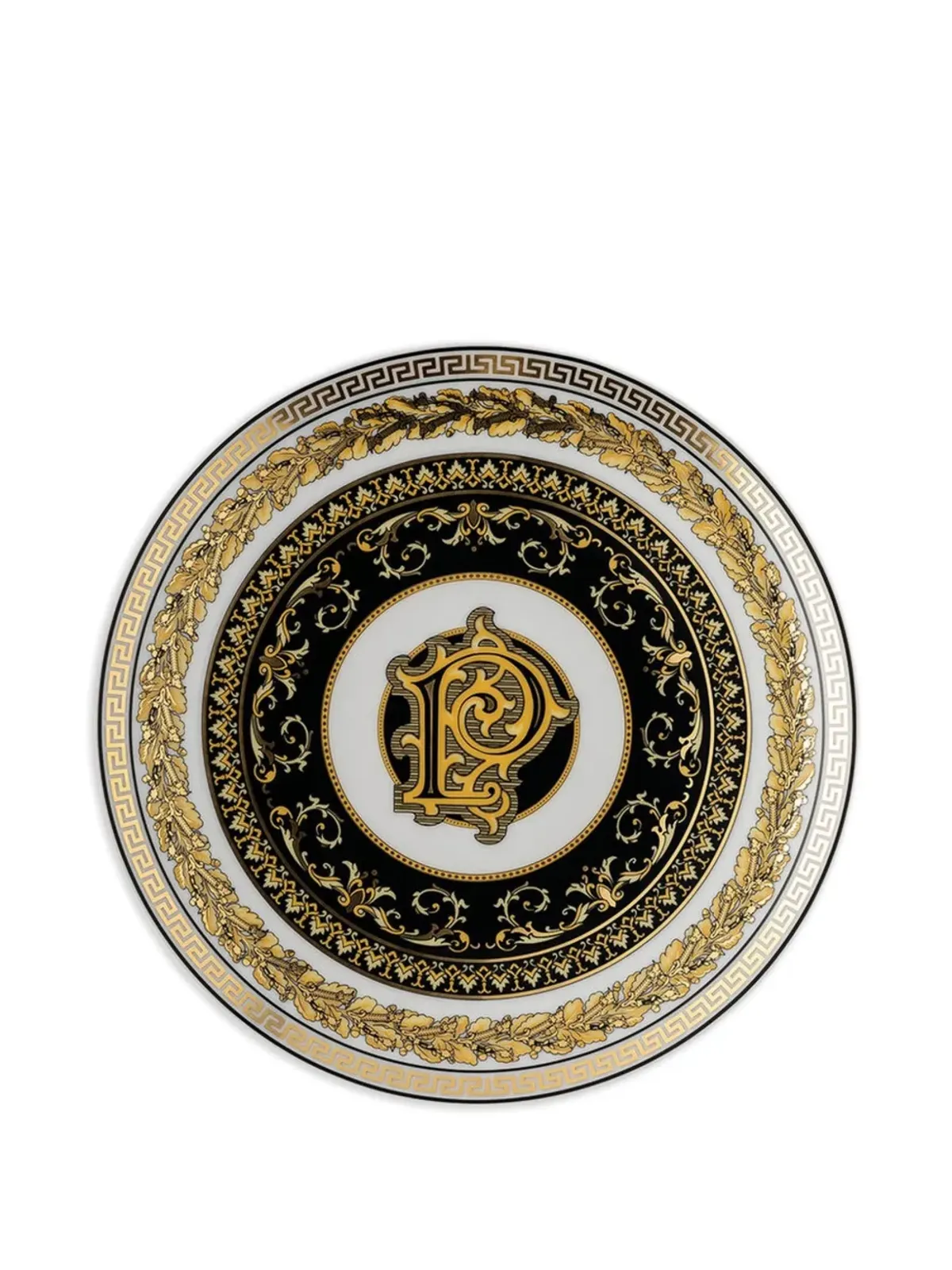 Versace Home Virtus Alphabet Pプレート - ホワイト - 画像1