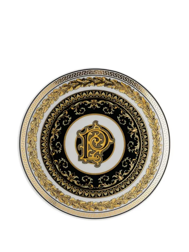 Versace Home Versace Home Virtus Alphabet Pプレート - ホワイトの商品画像