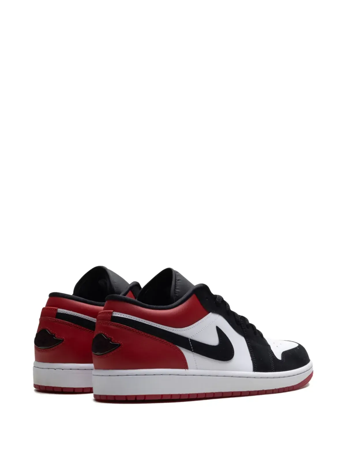 Jordan 1 ロー ホワイト/ Varsity Red/ ブラック スニーカー - 画像3