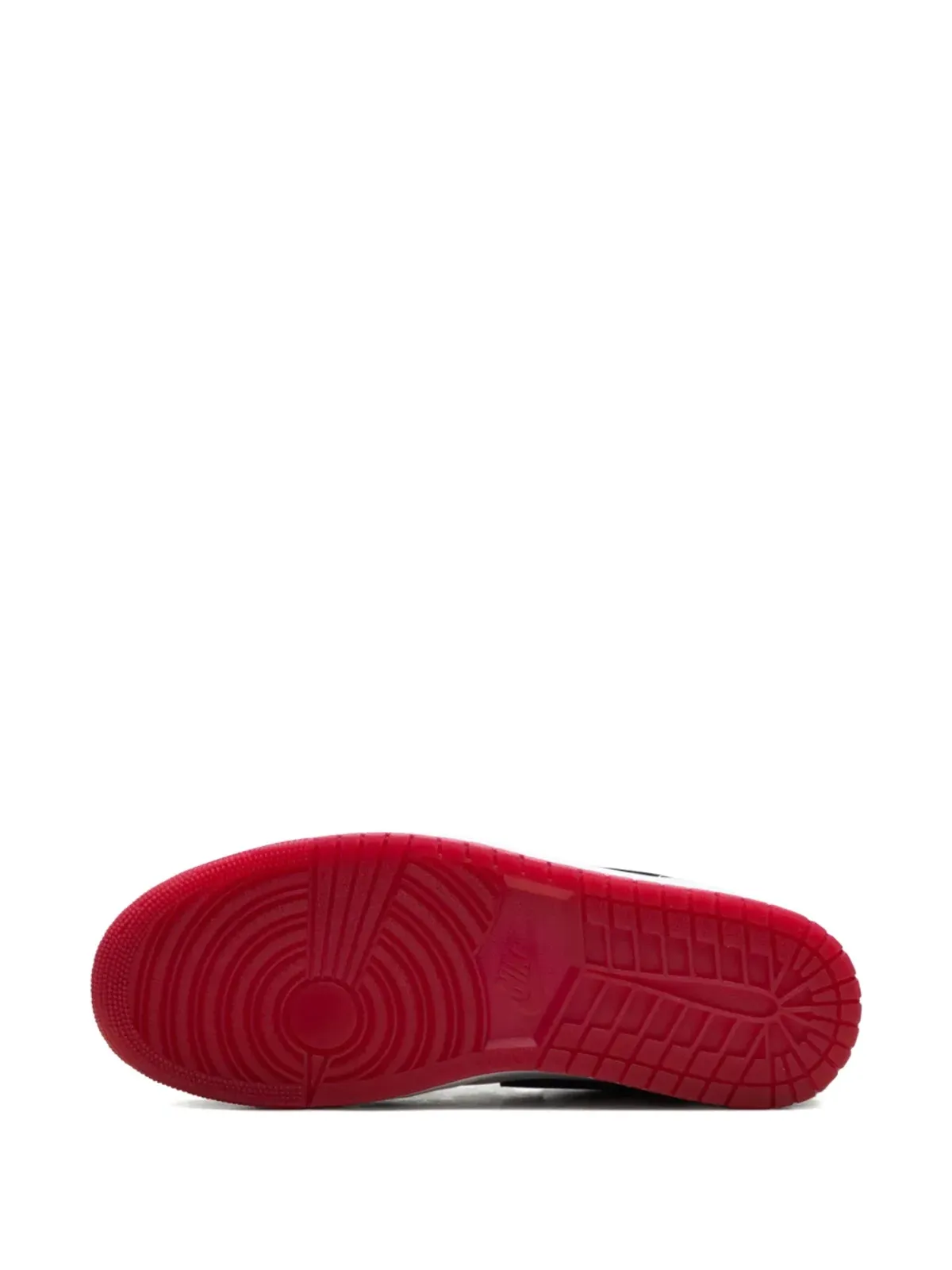 Jordan 1 ロー ホワイト/ Varsity Red/ ブラック スニーカー - 画像4