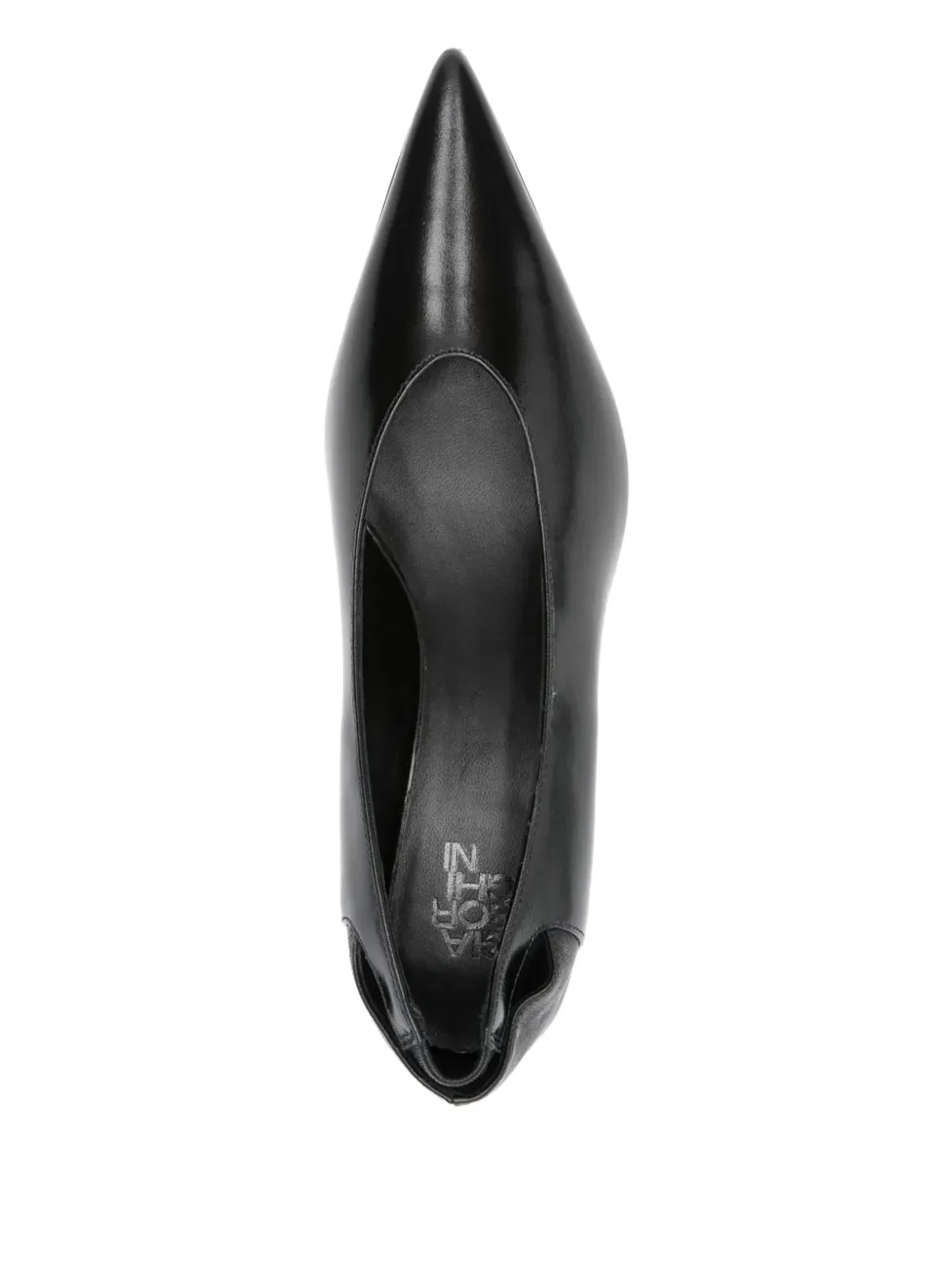 GIABORGHINI 50mm Sloane ポインテッドトゥ キトゥンヒール パンプス - 画像4