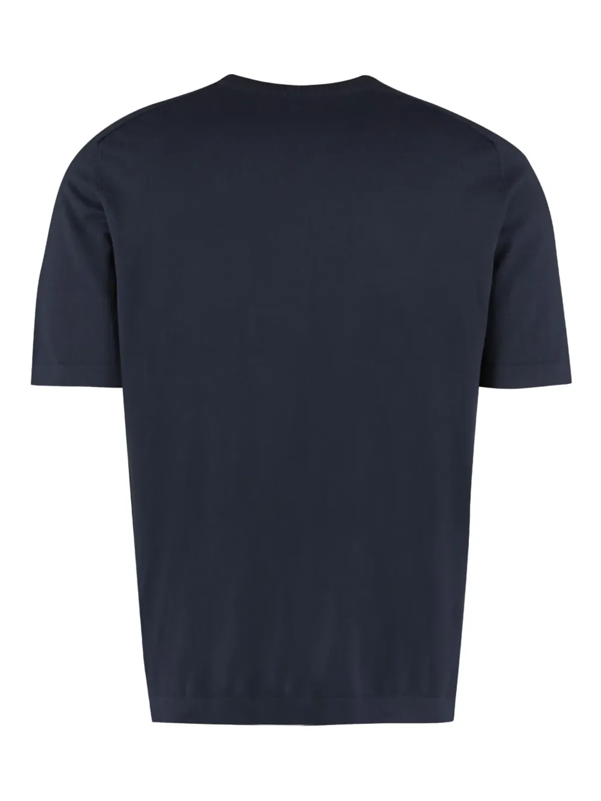 THE (Alphabet) コットンニットTシャツ - ブルー - 画像2