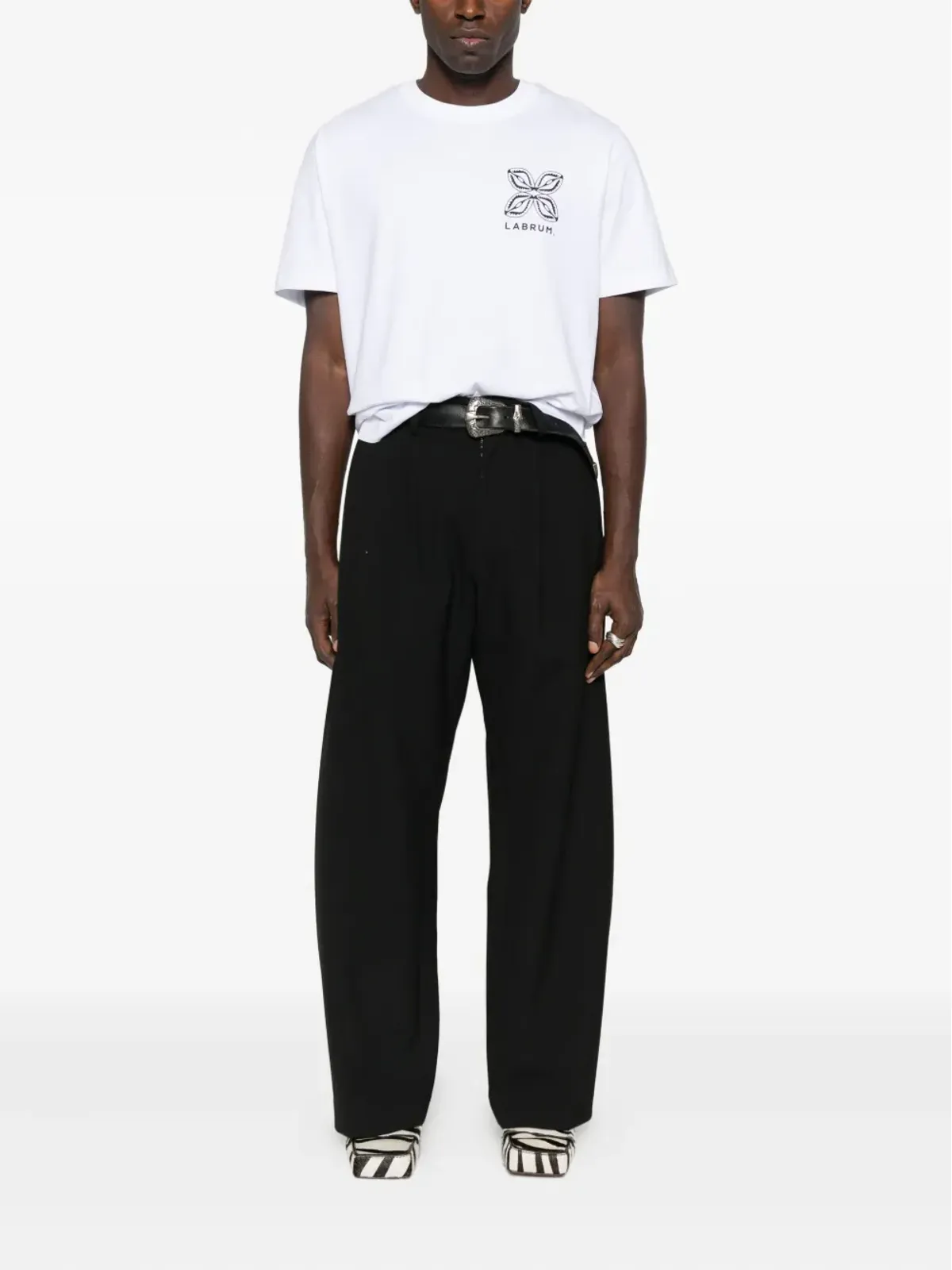 Labrum London コウリエ貝プリントTシャツ - 画像2
