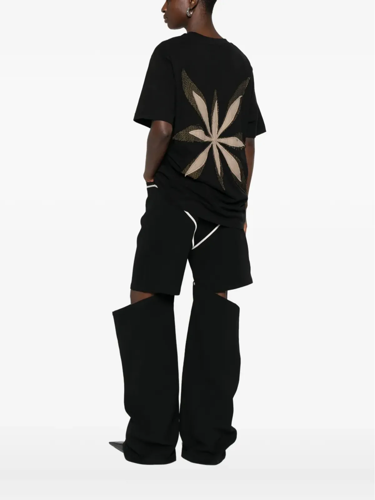 Labrum London ロゴアップリケ Tシャツ - 画像3