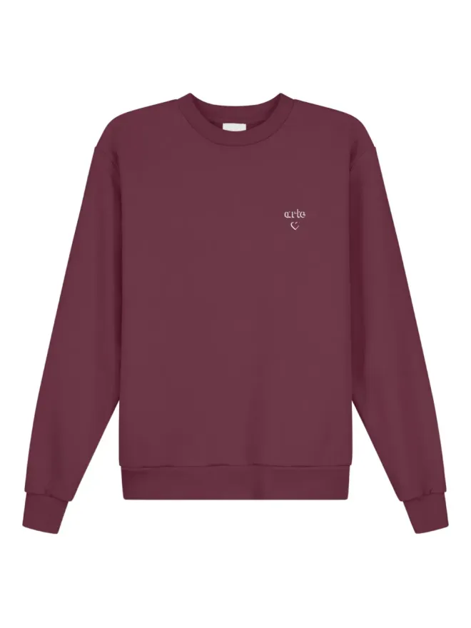 Arte Antwerp Arte Antwerp ロゴプリント スウェットシャツ レッドの商品画像