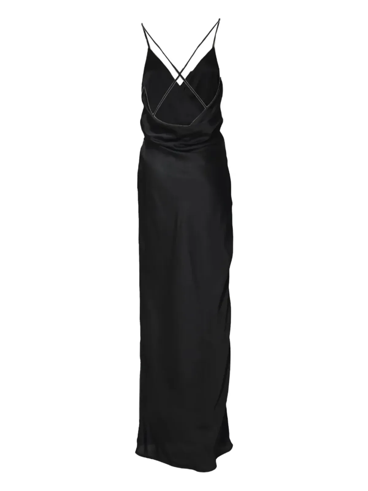 Nineminutes Vネック スリップドレス - 画像2