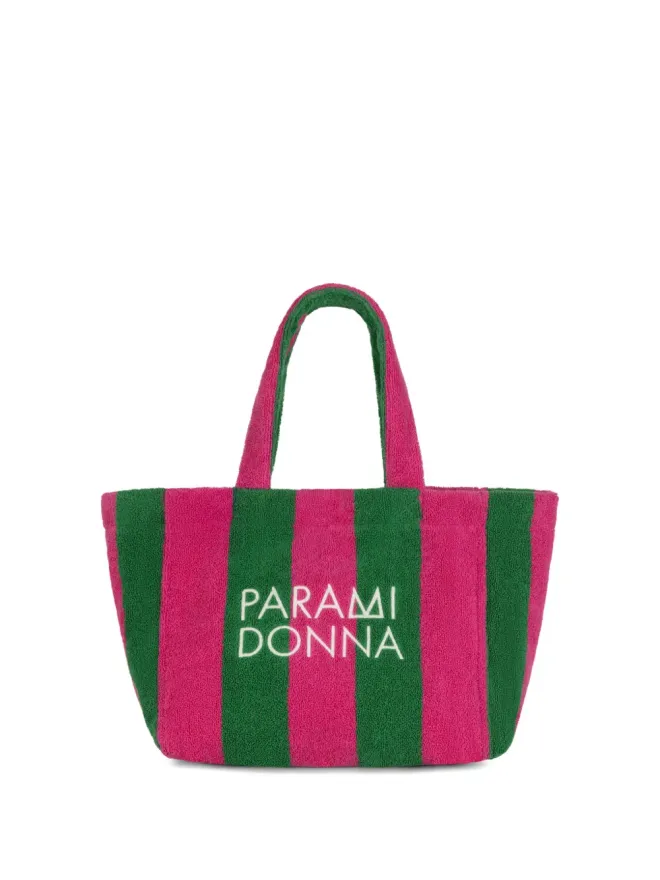 PARAMIDONNA Kids PARAMIDONNA Kids ストライプトートバッグの商品画像