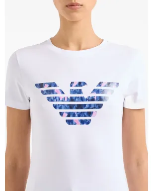 Emporio Armani eagle.graphic Tシャツ - ホワイト - サムネイル5