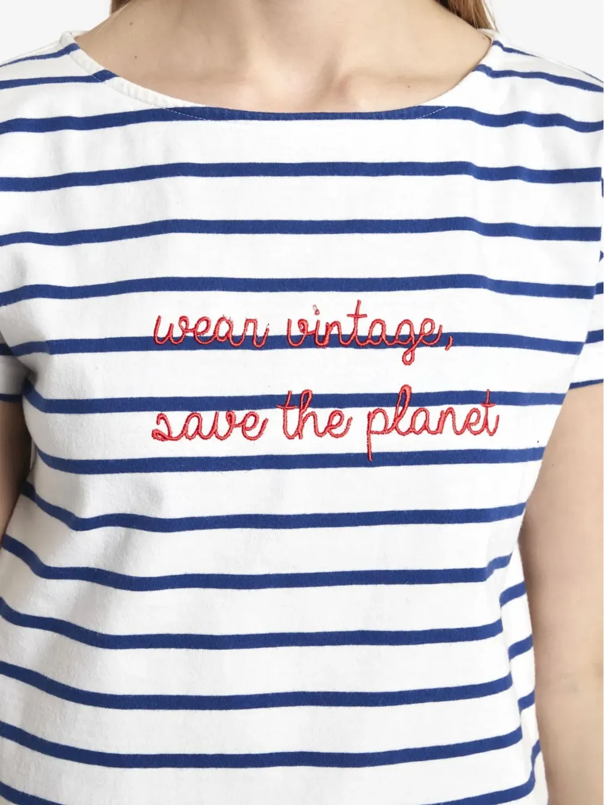 CAVALLI E NASTRI VINTAGE ビンテージストライプTシャツ - 画像5