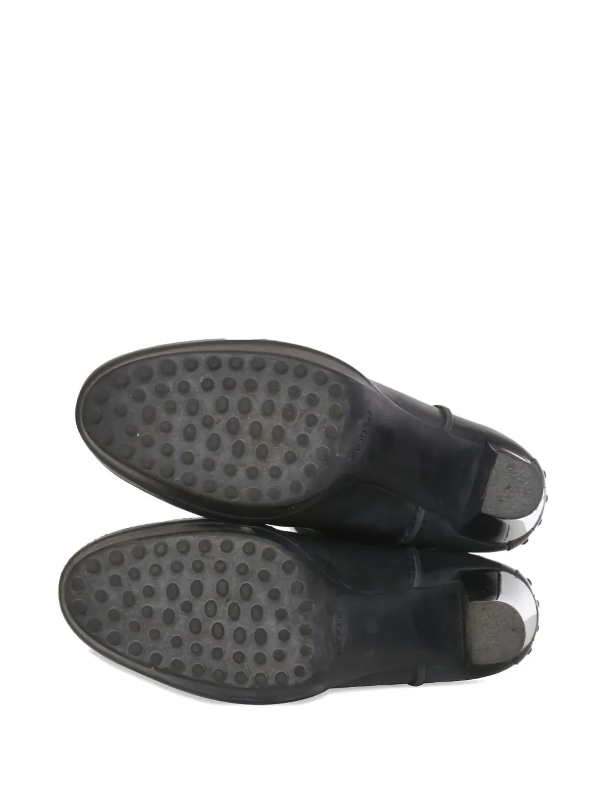 Tod's Vintage レザーブーツ - 画像4