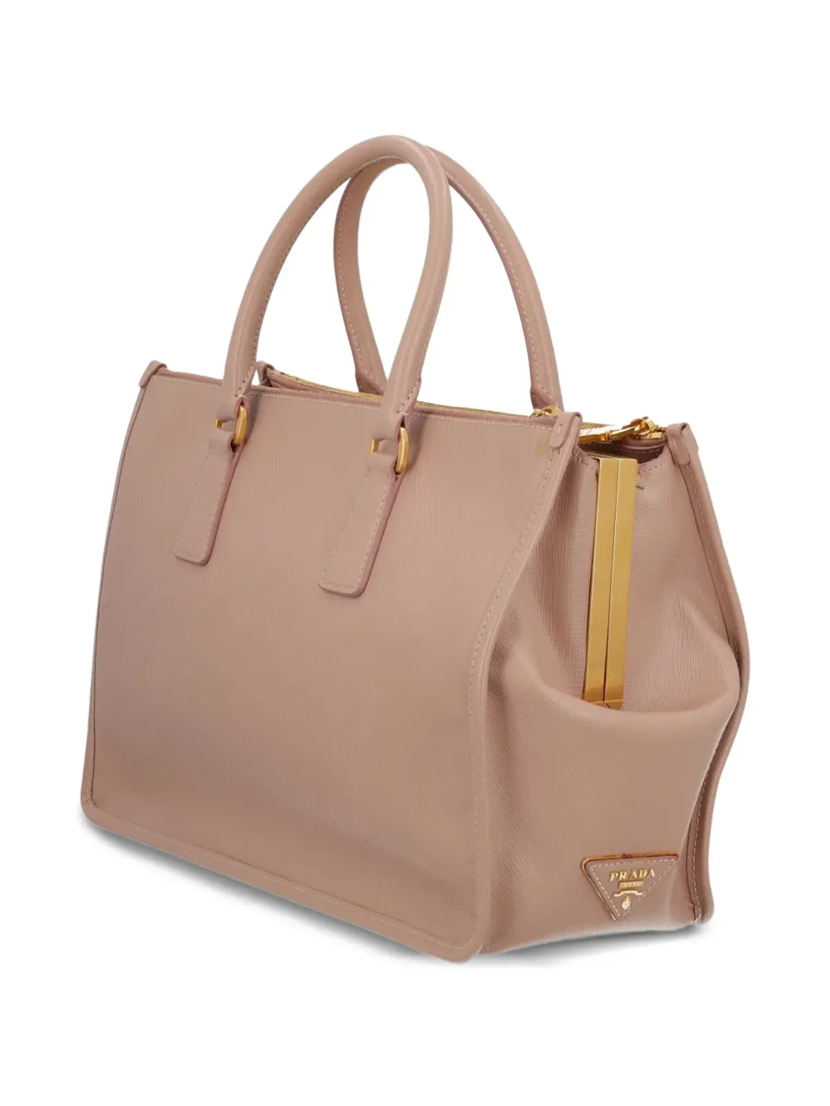 Prada ビンテージ ピラミッド型ハンドバッグ - ピンク - 画像2