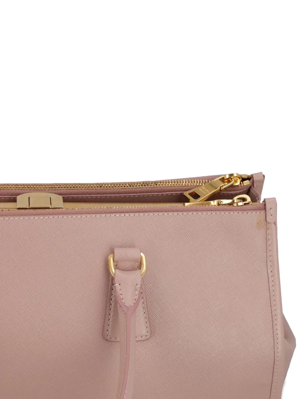Prada ビンテージ ピラミッド型ハンドバッグ - ピンク - 画像4
