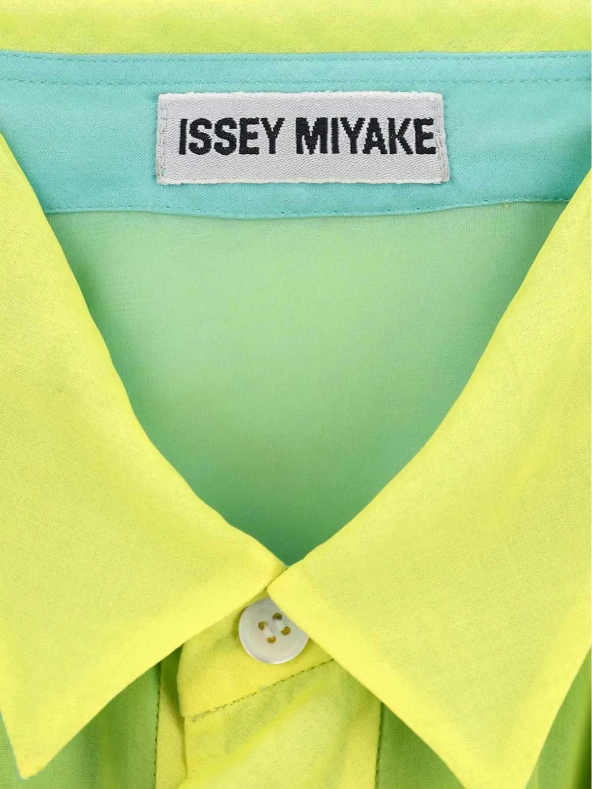 Issey Miyake Pre-Owned Fluo shirt - Yellow - 画像5