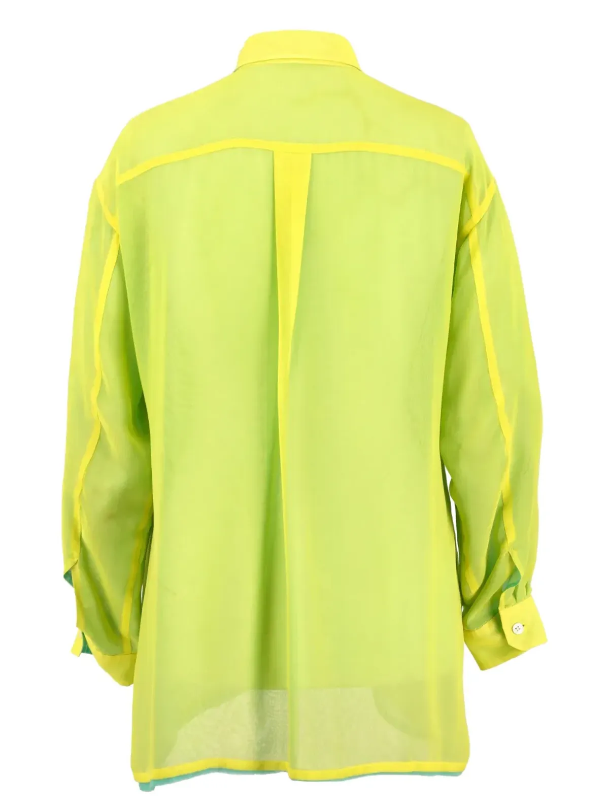 Issey Miyake Pre-Owned Fluo shirt - Yellow - 画像2