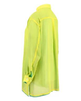 Issey Miyake Pre-Owned Fluo shirt - Yellow - サムネイル3