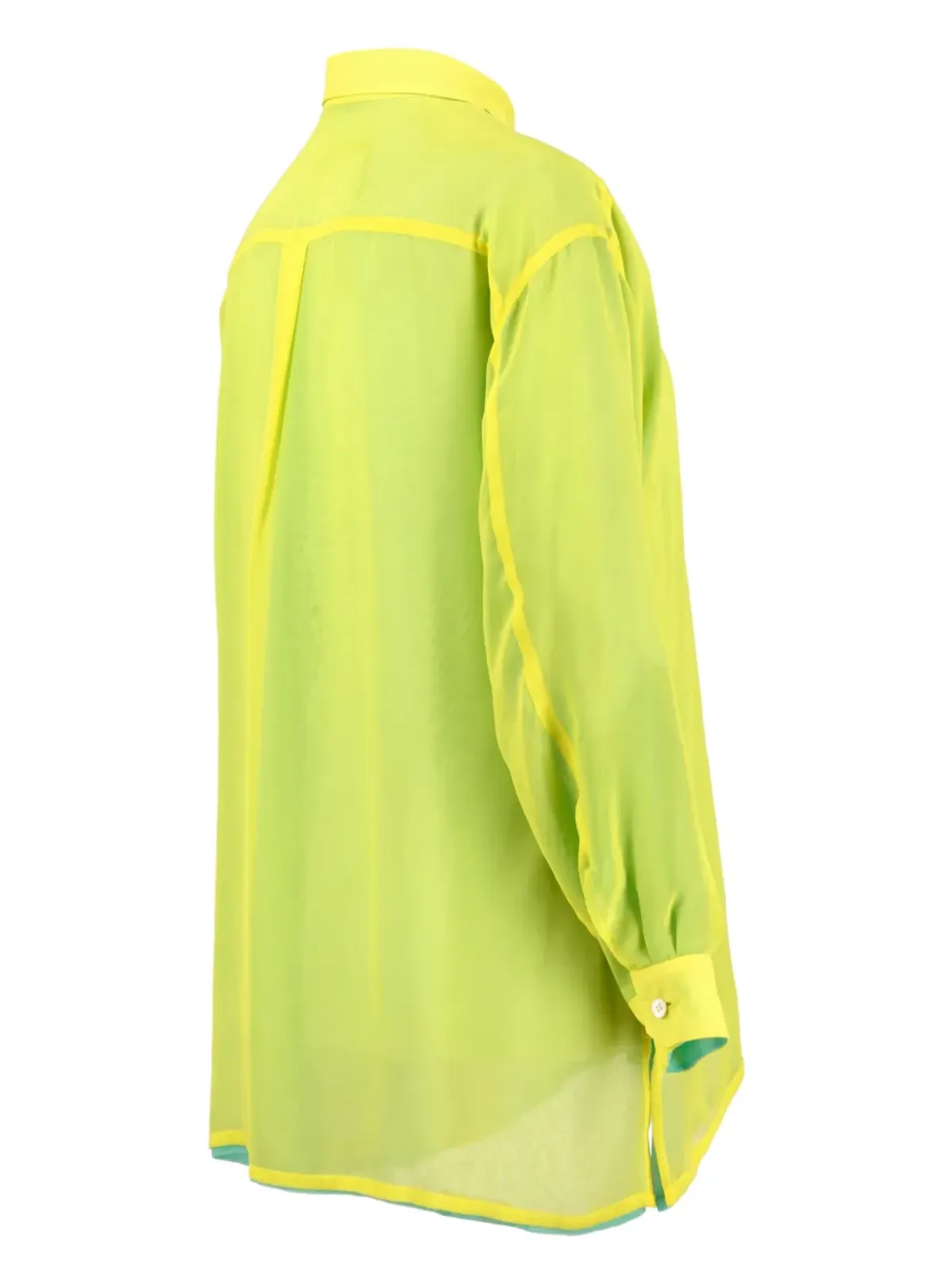 Issey Miyake Pre-Owned Fluo shirt - Yellow - 画像4