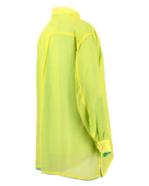 Issey Miyake Pre-Owned Fluo shirt - Yellow - サムネイル4