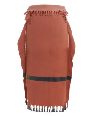 Issey Miyake Vintage フリンジディテールのドレス - サムネイル1