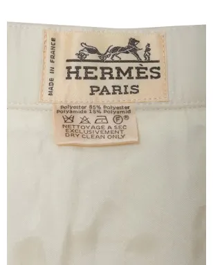 Hermès ビンテージ キルティング ミディスカート - サムネイル5