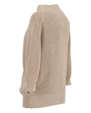 Agnona Vintage cotton cardigan - Brown - サムネイル3