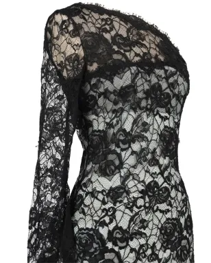 PUCCI ビンテージ レースディテール ミディドレス - サムネイル3