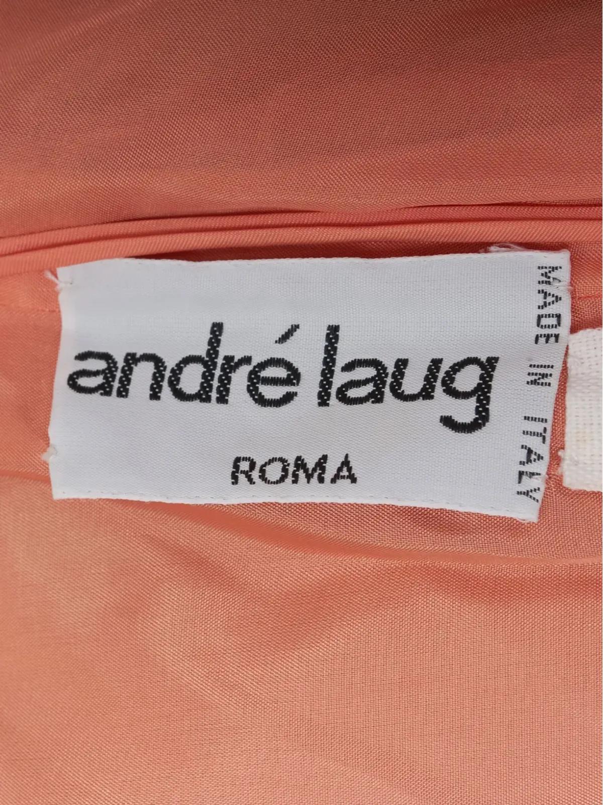 Andrè Laug Vintage 花柄プリーツマキシドレス - 画像5