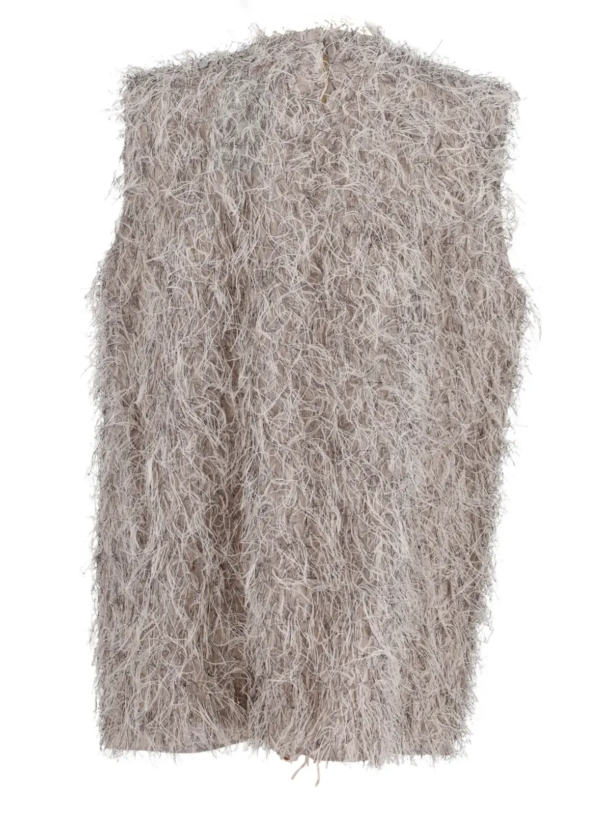 Brunello Cucinelli Vintage ルレックス フリンジトップ - 画像2